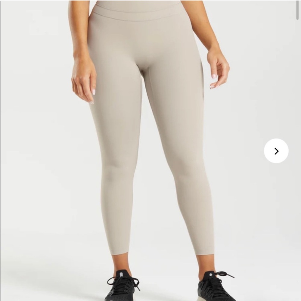 Gymshark Whitney Simmons Mink High Rise Leggings-Size Small